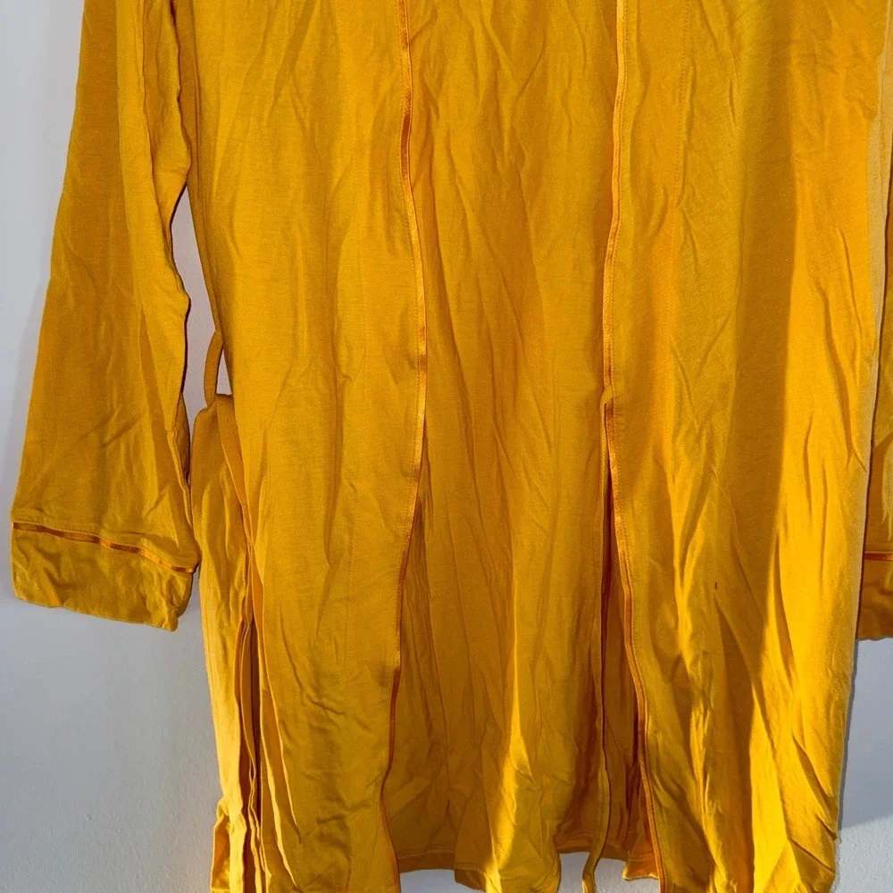 Cosabella Pima Cotton Modal‎ 3 Piece Robe Tank and Pants Pajama Set M